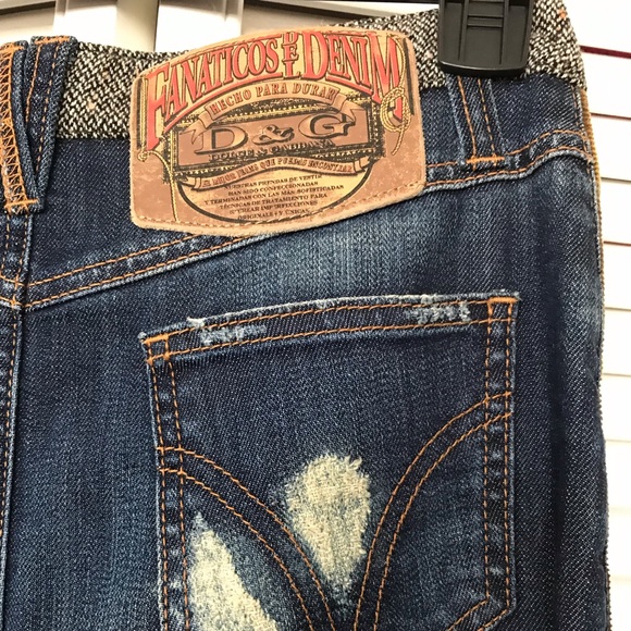 DOLCE & GABBANA Denim skirt . - Picture 4 of 6